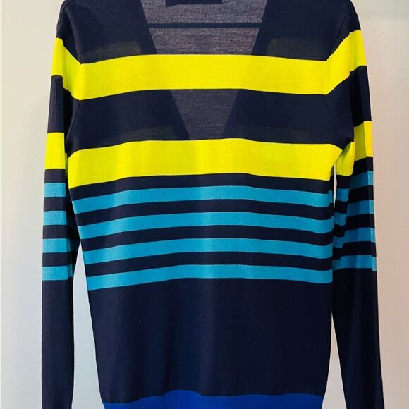 Polo Golf Ralph Lauren fine merino wool l/s lightweight cardigan sweater sz m - Picture 6 of 6